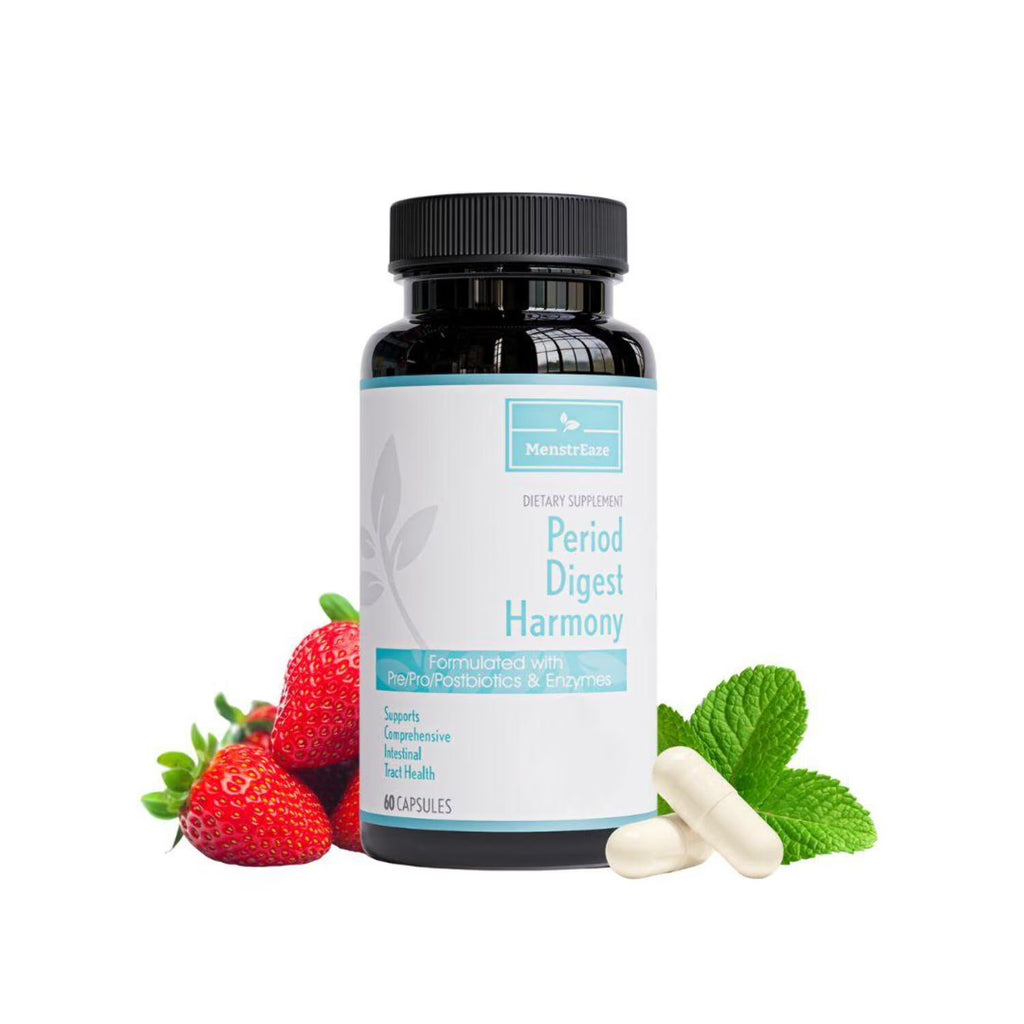 Bloating Probiotic for Women, 4-In-1 Formula with Probiotic Prebiotic Postbiotic & Enzyme, 60 Capsules